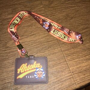 Star Wars Ahsoka Tano Varsity Allover Print Lanyard